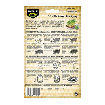 Graines de radis Sango bio pour germes Batlle