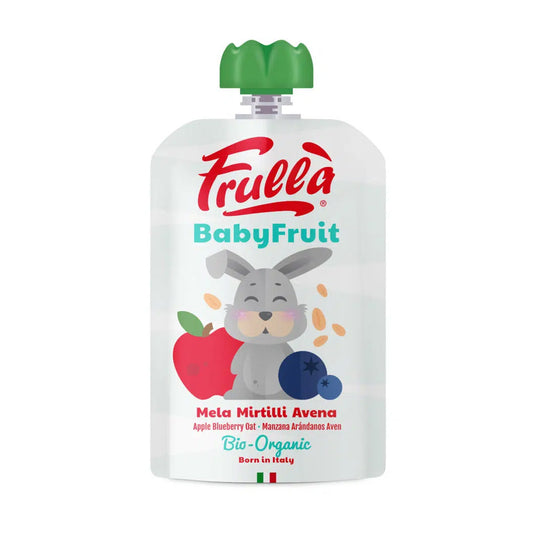 Baby Frullà purea di mela, mirtilli e avena 100 g