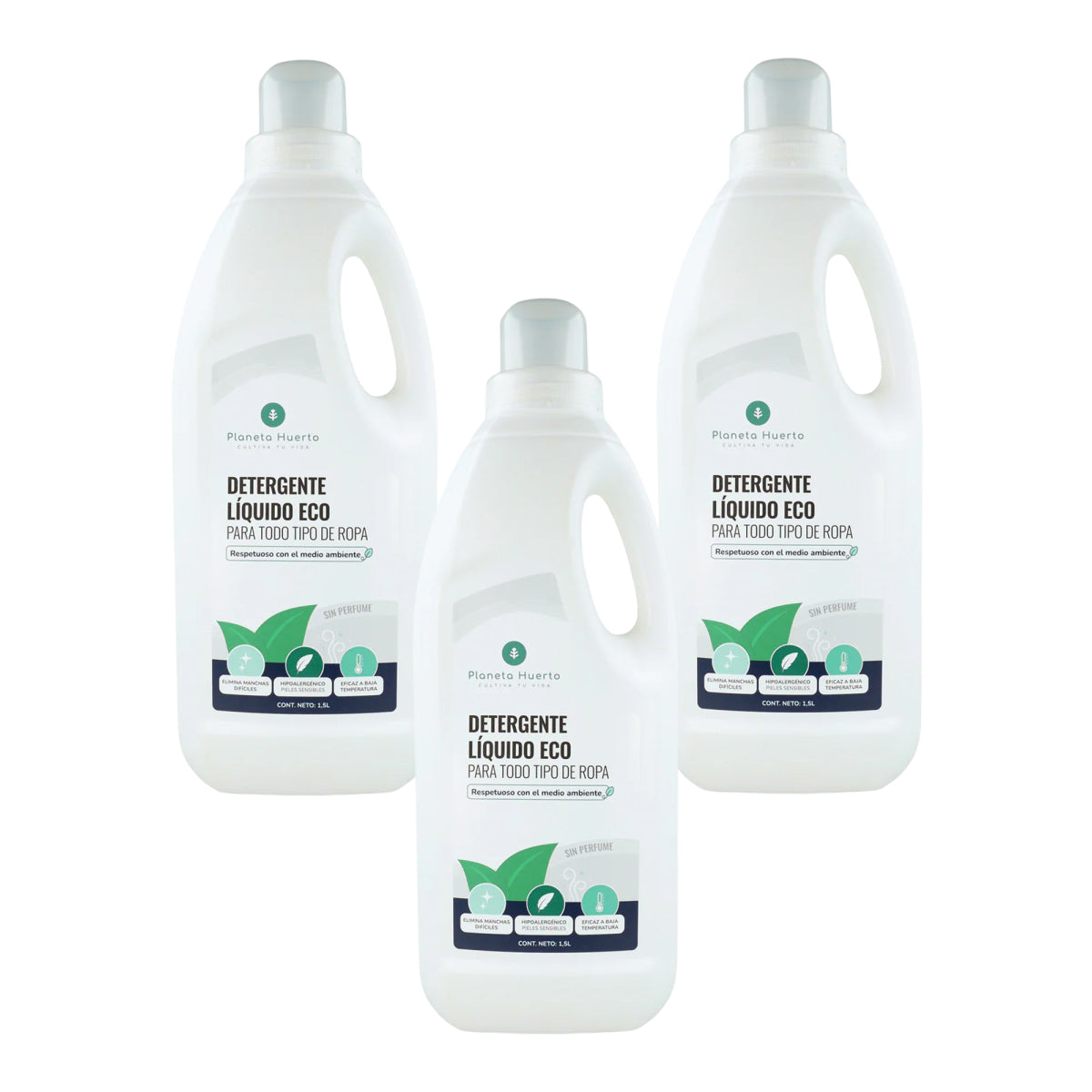 Opakowanie 3xPłyn do prania ECO bezzapachowy Planet Orchard 1,5 litra