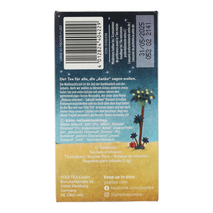 Yogi Tea Organic Christmas Tea 17 bags