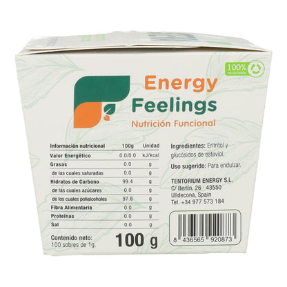 Stevia in bustine singole Energy Feelings 100 pz