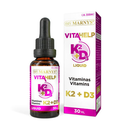 Vloeibare vitamine K2-D3 Marnys, 30 ml