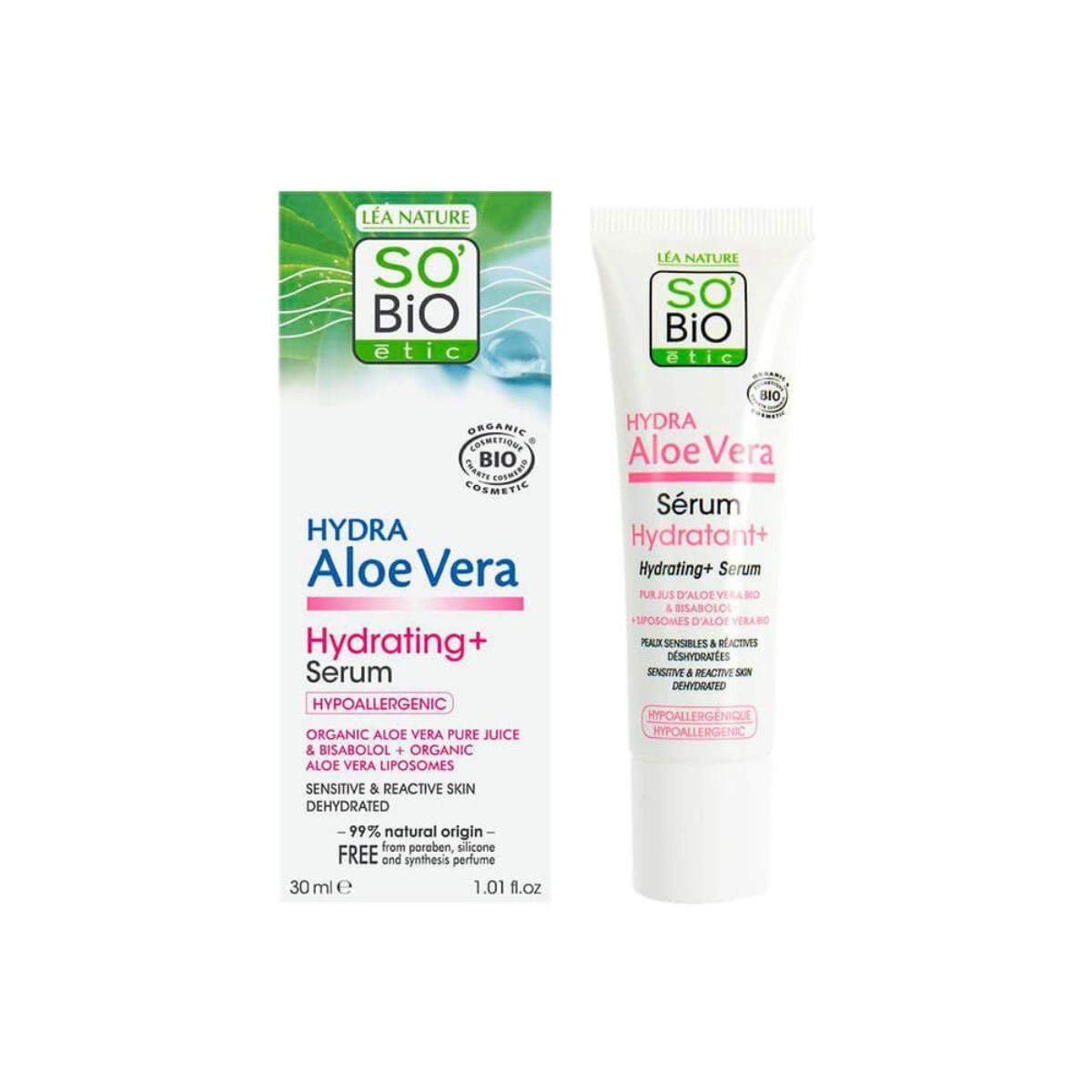 Siero idratante bisabololo & aloe vera BIO So'Bio étic 30 ml