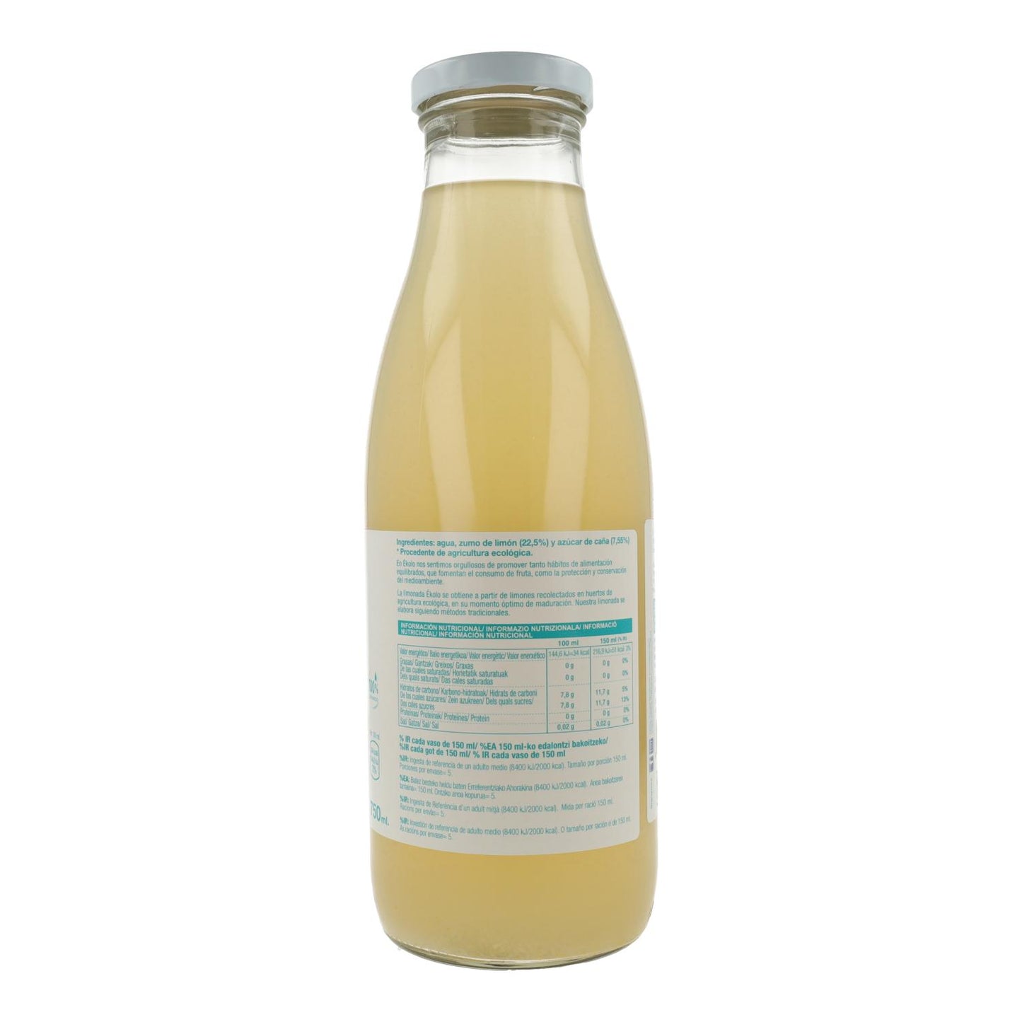 Ékolo organic lemonade 750 ml