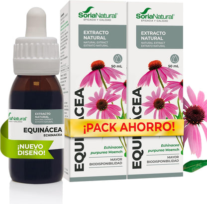 2-pack Soria Natural Echinacea-extrakt, 50 ml