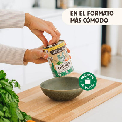 Zestaw barf dla psów z kurczakiem 6 x 400 g Wild Balance