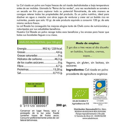 Grönkål 200 g, Salud Viva