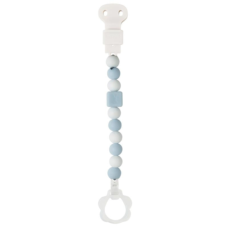 Pacifier clip (with pacifier clip) Doukidou Pink-White