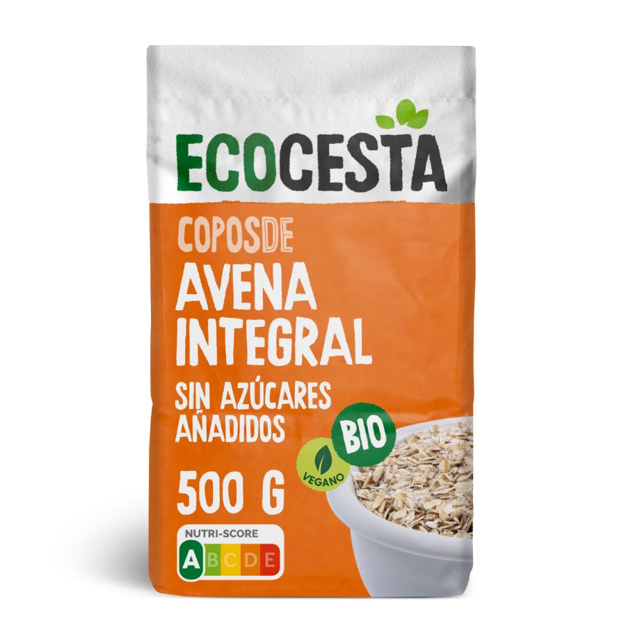 Fiocchi d'avena integrali biologici senza zuccheri aggiunti Ecocesta 500 g