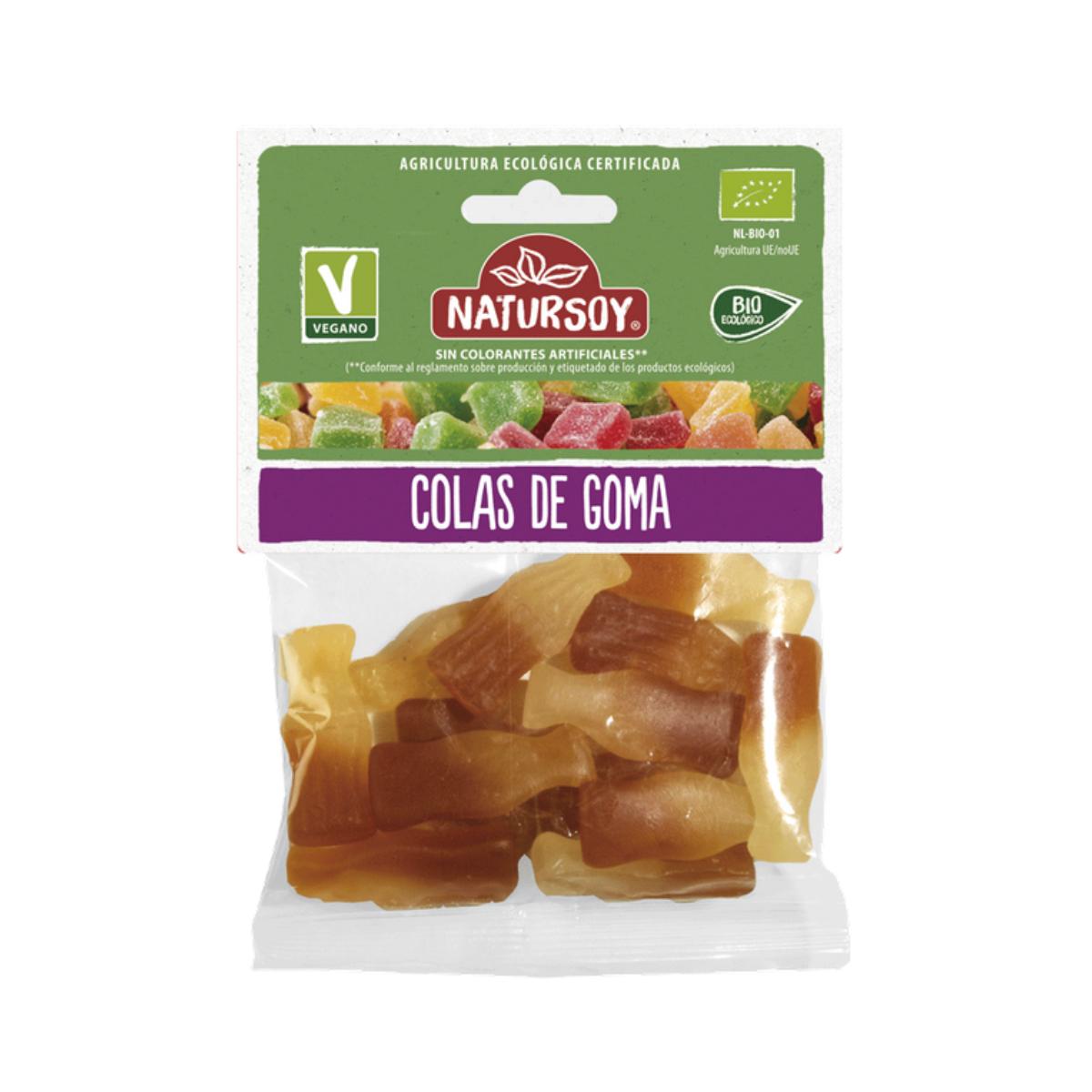 Caramelle al gusto di cola Natursoy 75 g
