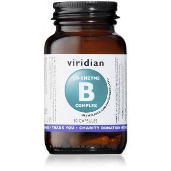 Coenzyme B Complex Viridian, 30 gélules végétaliennes