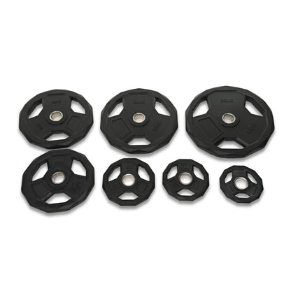 Disque olympique premium hexagonal 1,25 kg