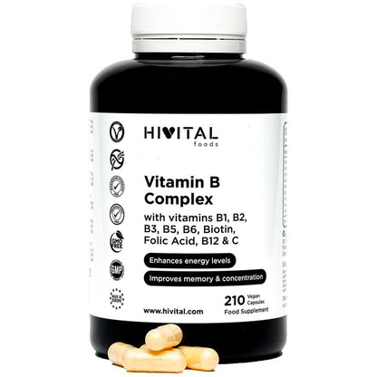 Vitamina B Complex Hivital 210 capsule vegane