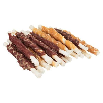 Mix kauwrolletjes Denta Fun Trixie, 10 cm, 250 g