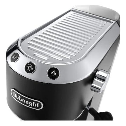 Delonghi Dedica Style Manuelle Espresso- und Cappuccino-Kaffeemaschine EC685.BK schwarz