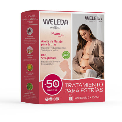 Duplo Massage Oil for Stretch Marks, Weleda