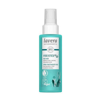 Verfrissende spray Hydro Refresh Bio-algen en hyaluronzuur, LAVERA, 100 ml