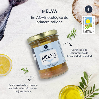 Melva in olio extravergine di oliva ECO Planeta Huerto 190 g