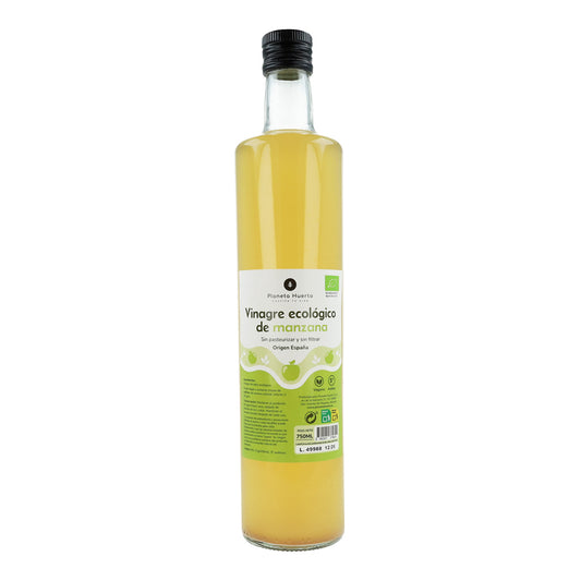Vinaigre de cidre de pomme ECO non filtré Planeta Huerto 750 ml