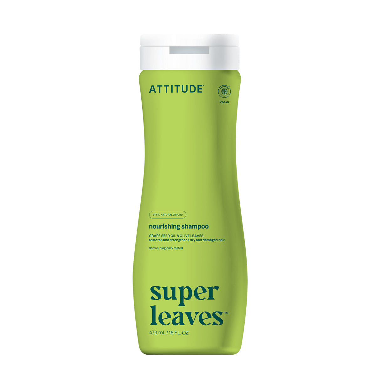 Super leaves Shampoo nutriente Nourishing Attitude 473 ml