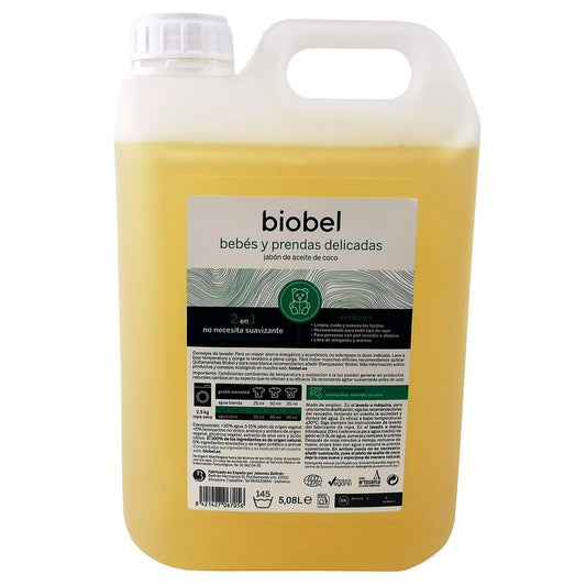 Wasmiddel voor babykleding en gevoelige huid Biobel 5 L