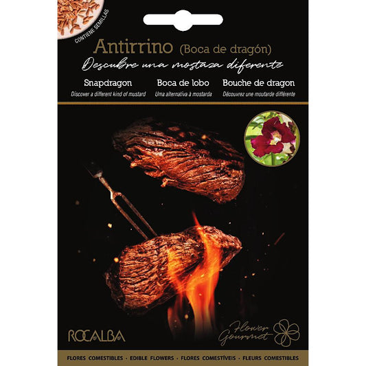 Rocalba snapdragon edible flower seeds