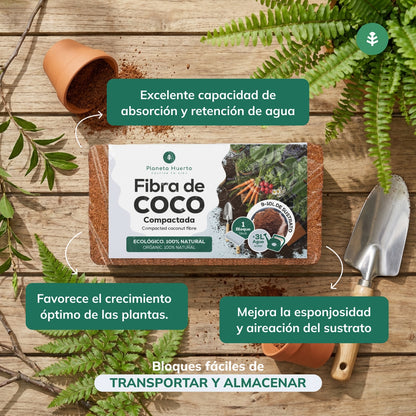 3xGarden Planet Coco Fibre Substrate Pack 9 Litres