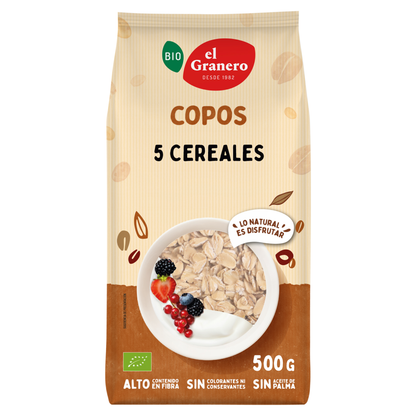 Fiocchi di 5 cereali El Granero 500 g