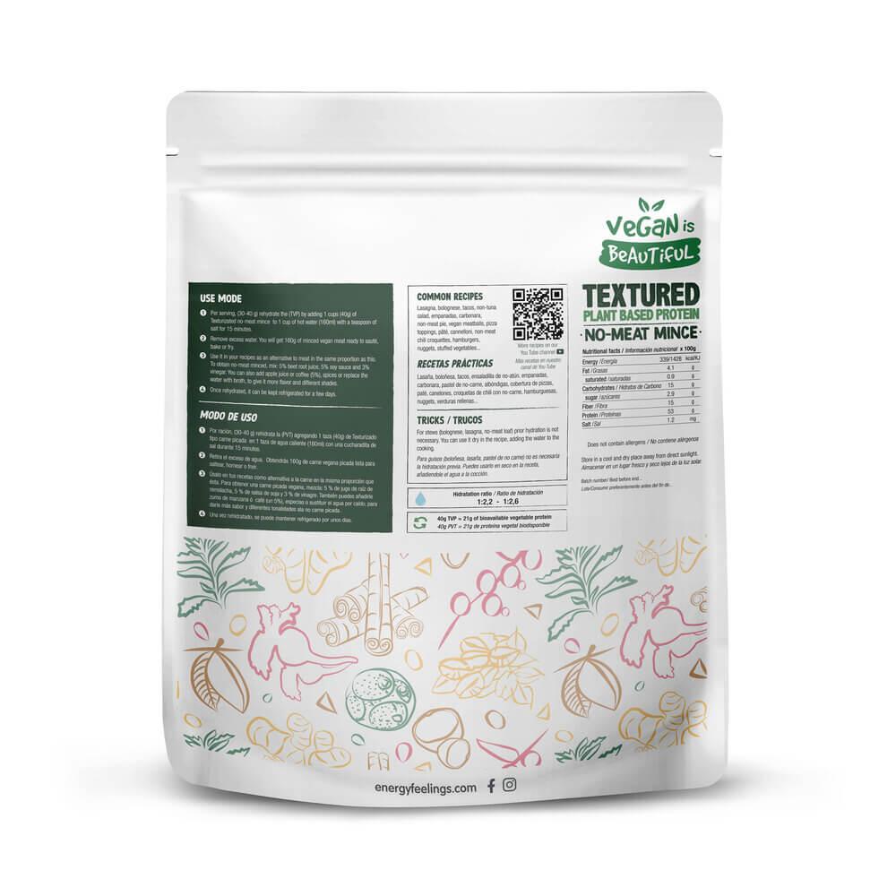 Protéine végétale texturée (PVT) - Type viande hachée biologique 400 g