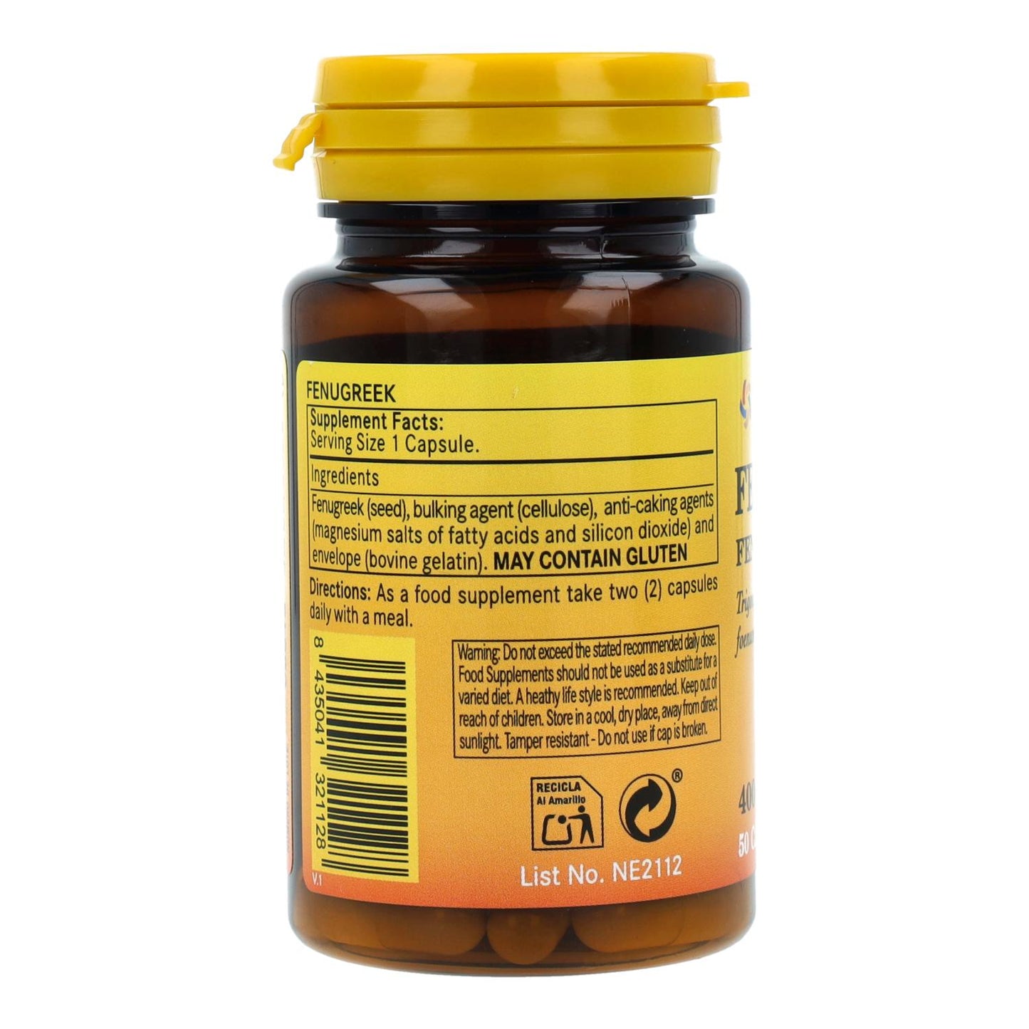Kozieradka 400 mg Nature Essential, 50 kapsułek