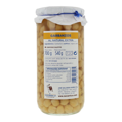 Kikärtor El Navarrico burk 720 ml