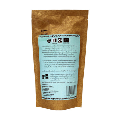 Kaffe med malet lejonmanke BIO Alternativa3 150 g