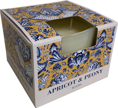Geparfumeerde kaars Jaipur Apricot & Peony 3 lonten Roura