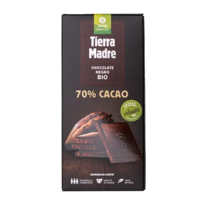 Tavoletta di cioccolato fondente 70% Bio Tierra Madre 100 g