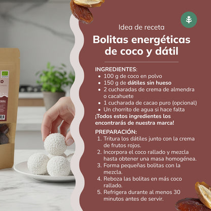 Dattes dénoyautées ECO Planeta Huerto 250 g