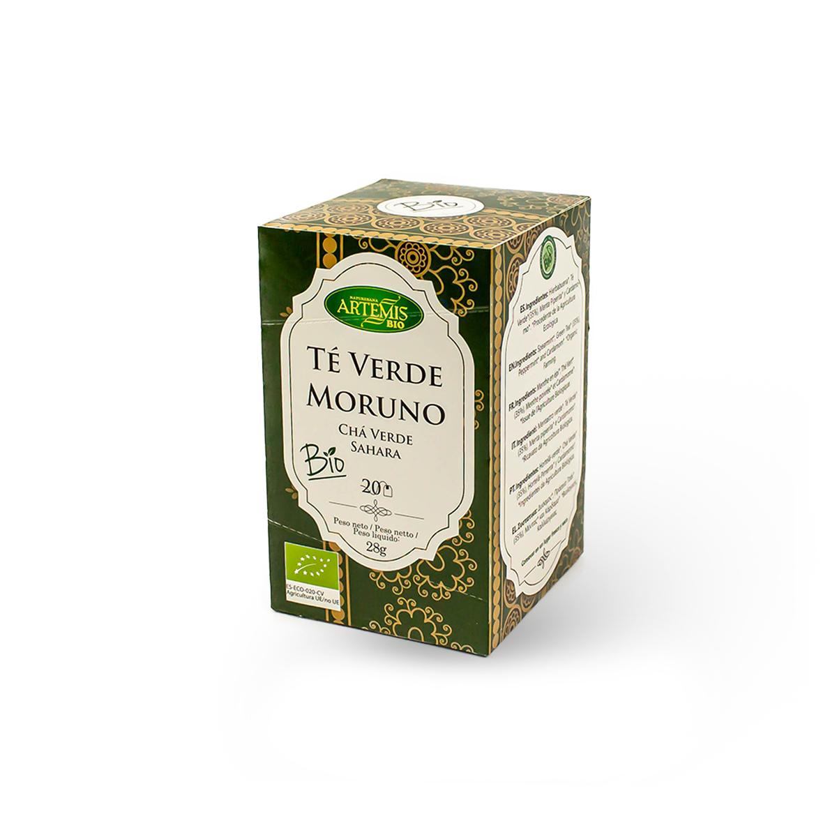 Moruno Eco groene thee 20 filters Artemisbio