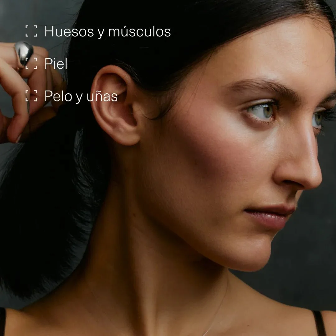 Hydrolysiertes Kollagen mit Hyaluronsäure, Coenzym Q10, Zink und Vitaminen Aldous Bio 120 Kapseln