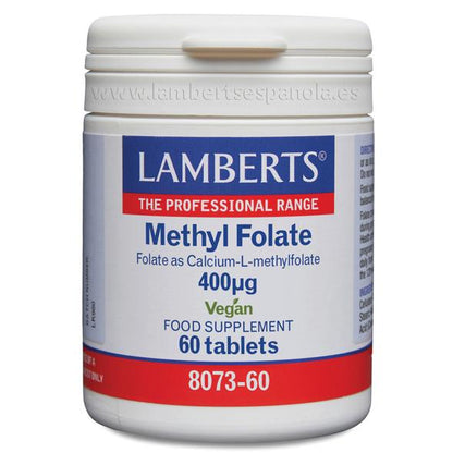 Méthylfolate 400 µg  Lamberts 60 comprimés