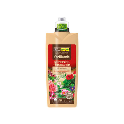 Fertilizzante per gerani e piante da fiore Bokashi BioFlower 1 l