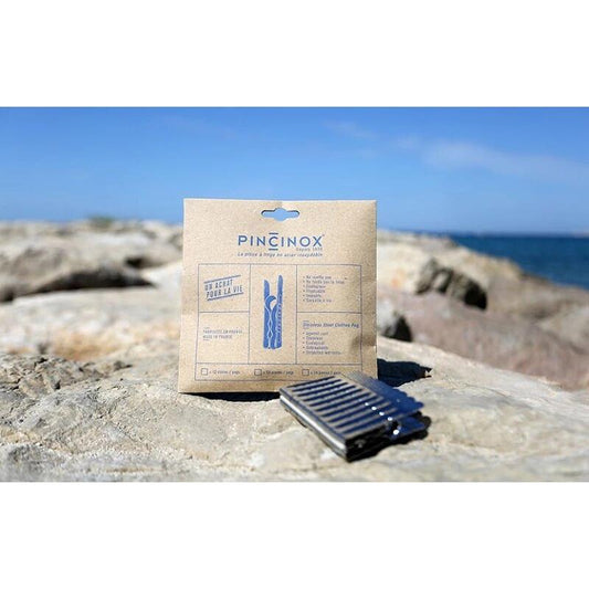 Mollette in acciaio inossidabile Pincinox 20 pz