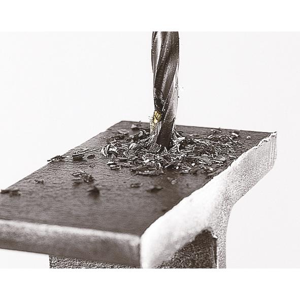 1 lång spiralborr för metall i laminat HSS Wolfcraft Ø 5,0 x 132 mm