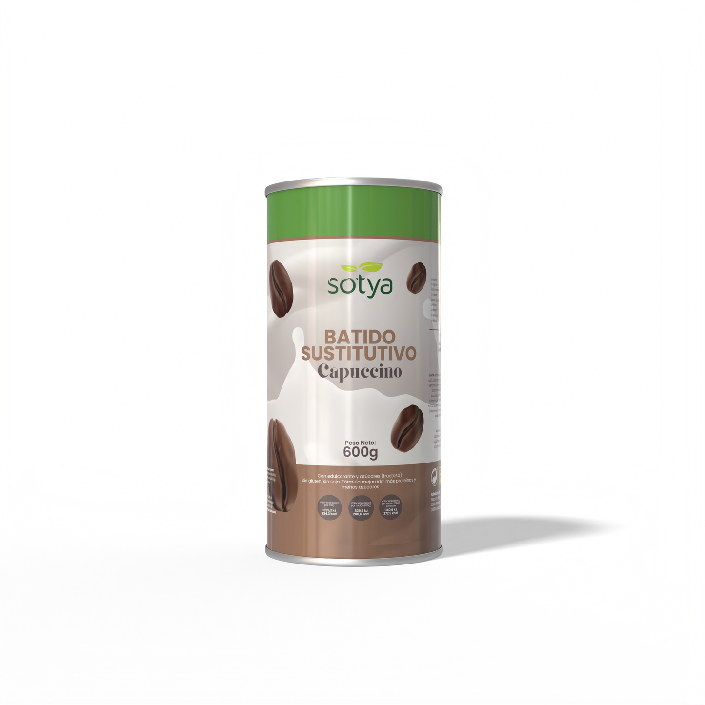 Frullato saziante Cappuccino Sotya, 700 g