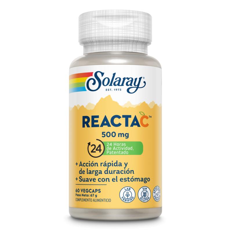 Reacta C 500 mg Solaray, 60 capsule