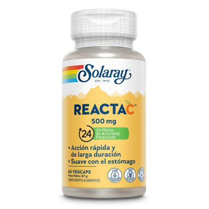 Reacta C 500 mg Solaray, 60 capsule