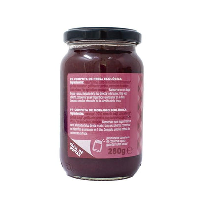 Ekologisk jordgubbskompot La Finestra Sul Cielo 280 g