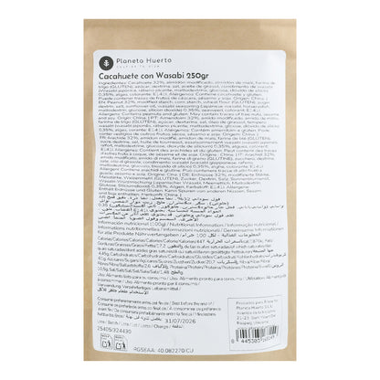 Groundnut with wasabi Planeta Huerto 250g