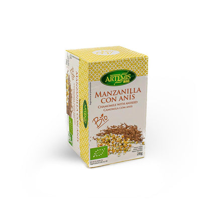 Camomilla con anice Artemis, 20 filtri.