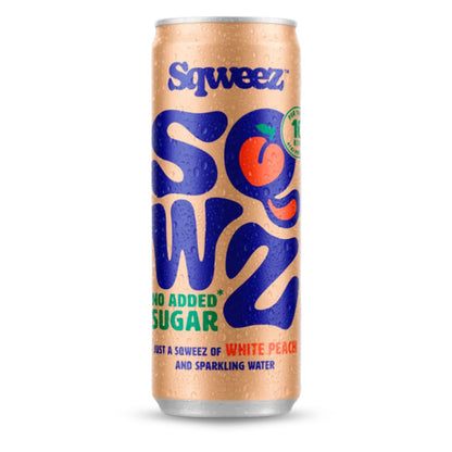 Caloriearme drank met perziksmaak SQWZ 250 ml