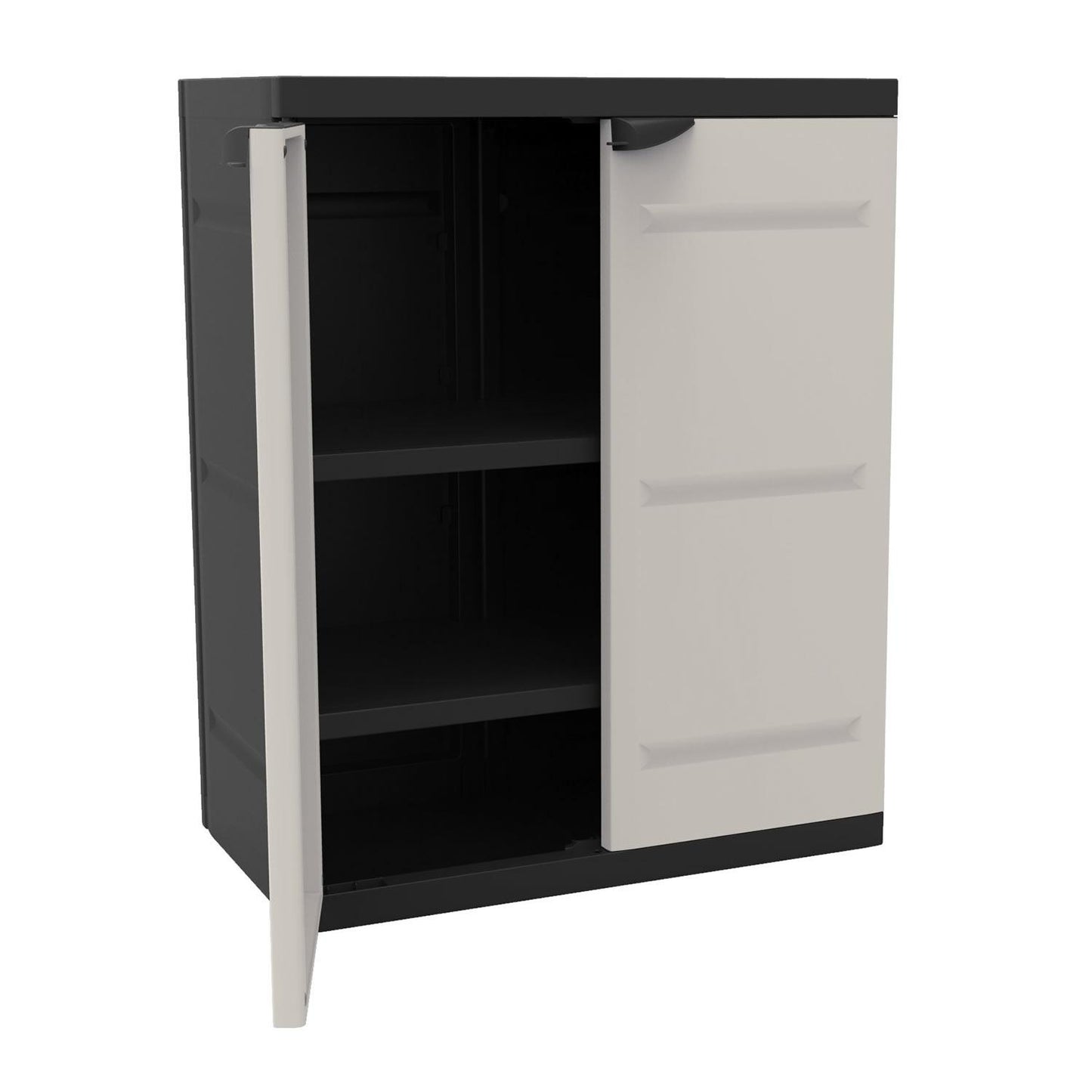 Mezzo armadio 70 cm Titanium Plastiken Nero (Ricondizionato)
