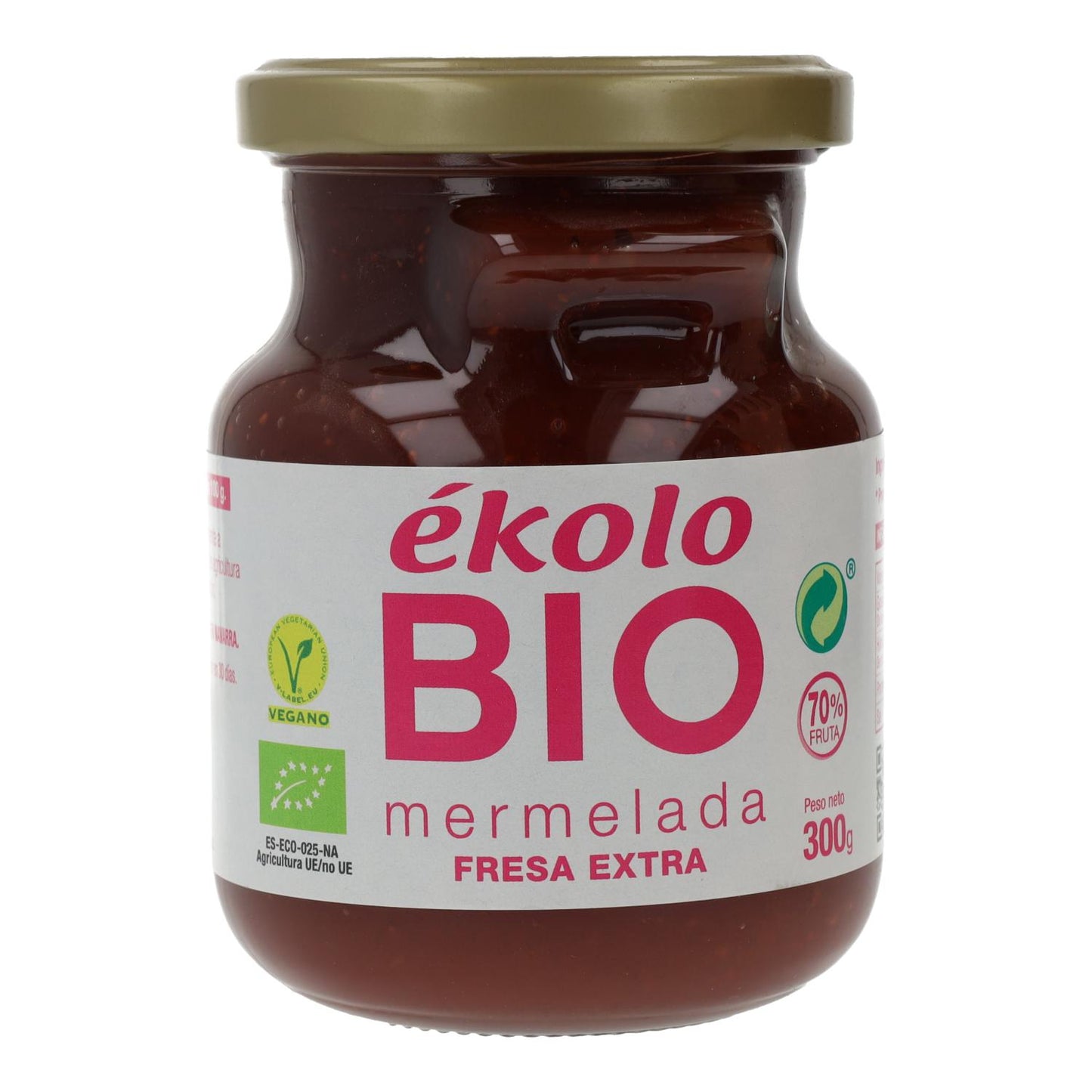 Ekologisk jordgubbssylt Ékolo Bio 300 g